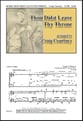 Thou Didst Leave Thy Throne SATB choral sheet music cover